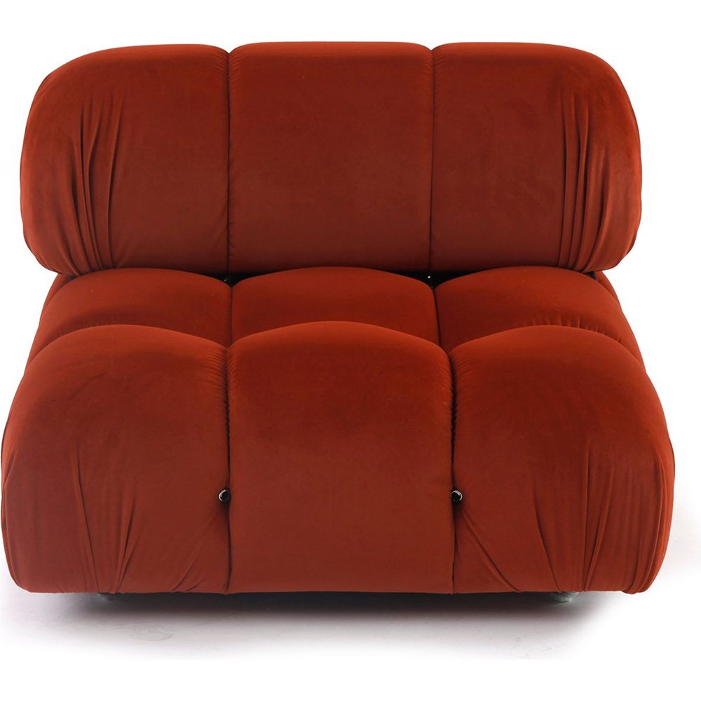 Grappolo Sectional Sofa Set - Dark Orange
