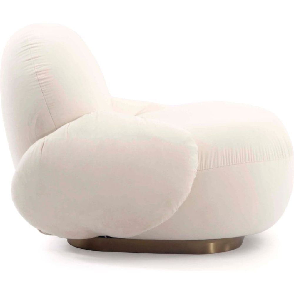 Paulin Lounge Chair with Arms-France & Son-FYS0891IVORY-Lounge ChairsChair-4-France and Son