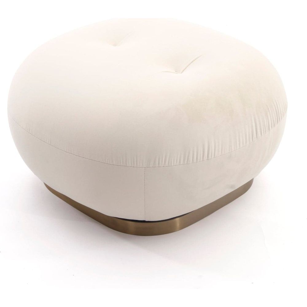Paulin Lounge Chair with Arms-France & Son-FYS0893IVORY-Lounge ChairsOttoman-5-France and Son