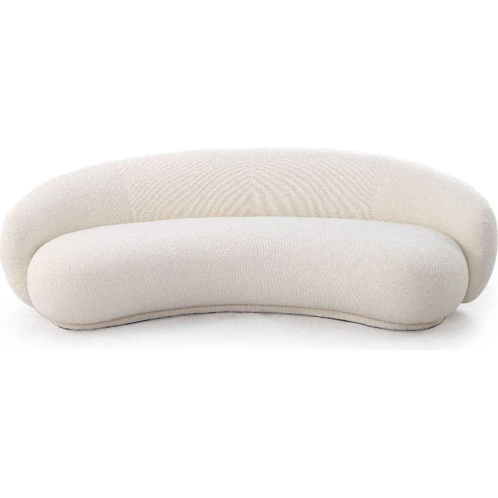 Wagell Curved Sofa-France & Son-FYS1043OWHT-Sofas-1-France and Son
