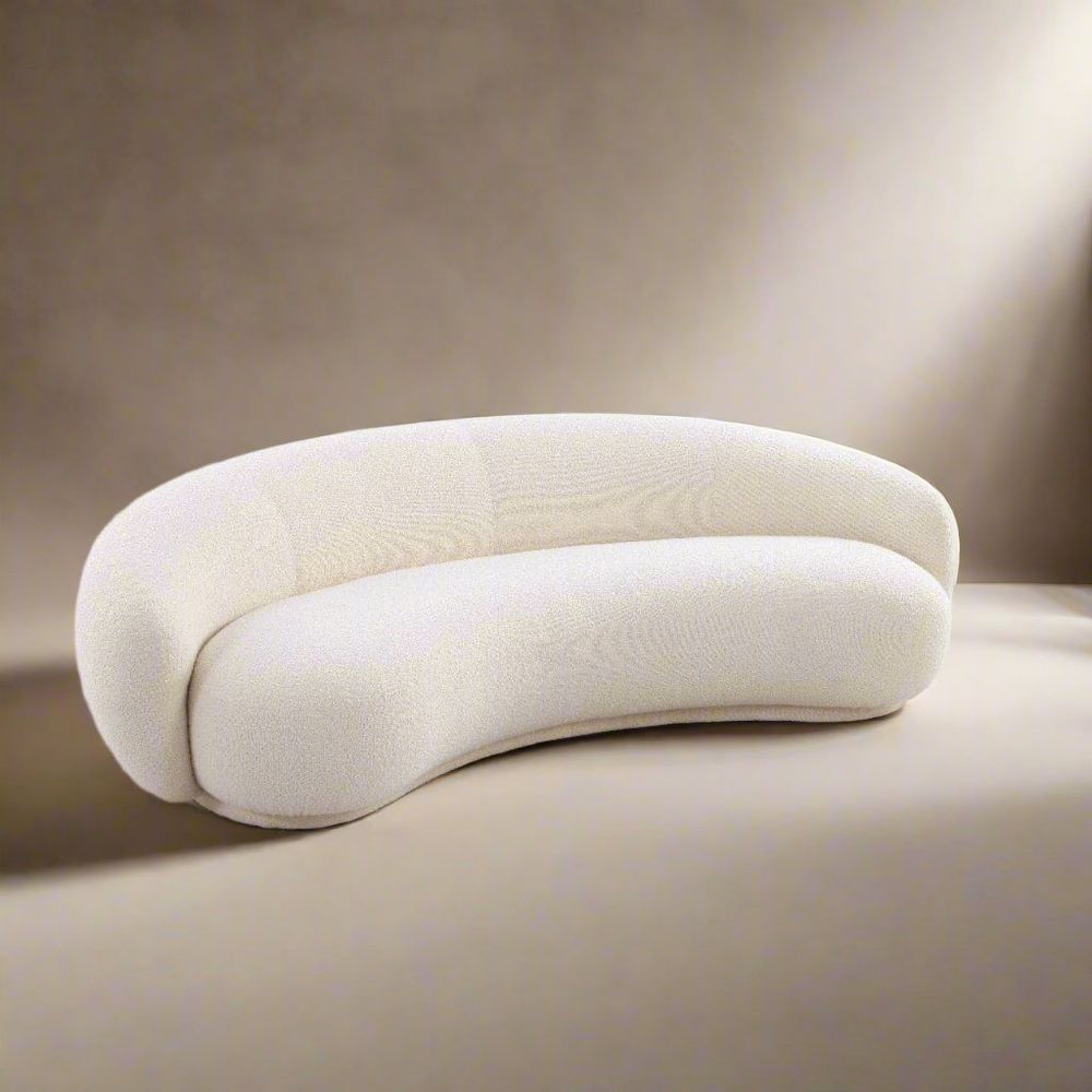 Wagell Curved Sofa-France & Son-FYS1043OWHT-Sofas-4-France and Son