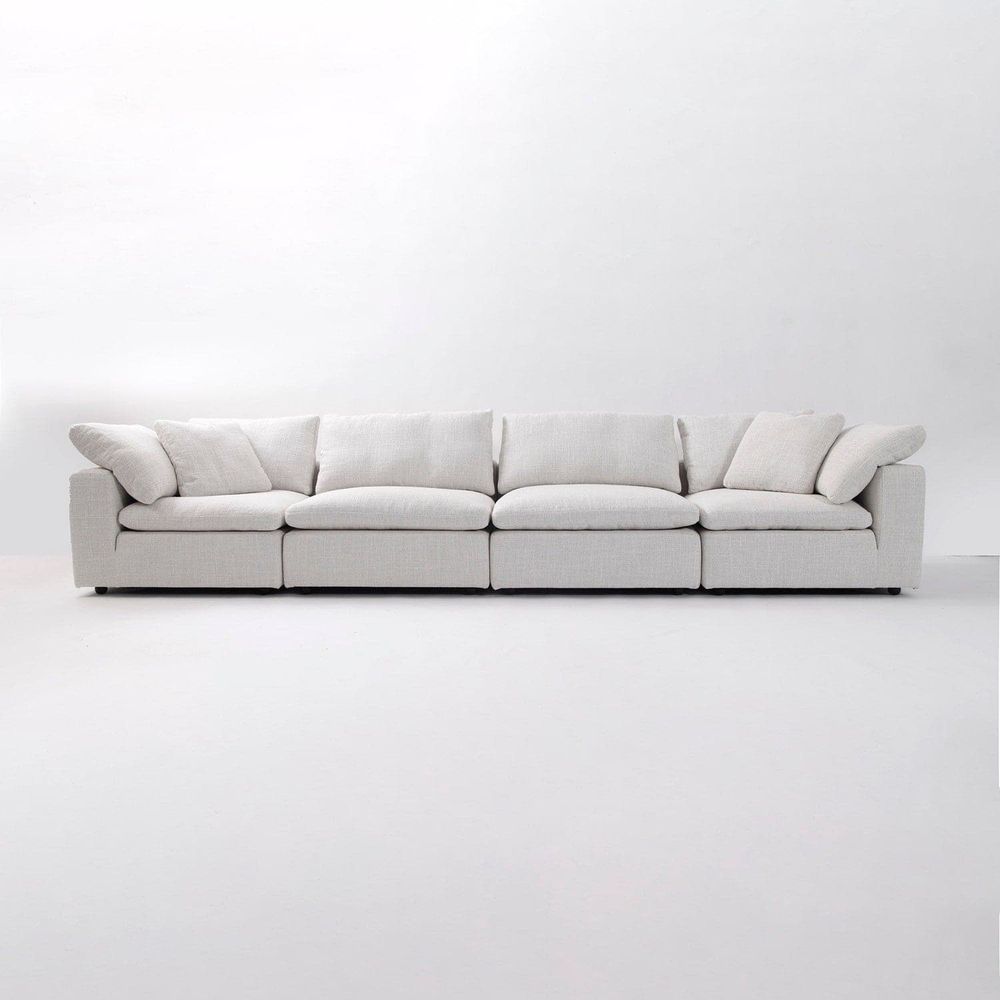 The Plushy Modular Sectional-France & Son-FYS1061LOWHT+FYS1061ROWHT+FYS1062OWHT-2pc-Sectionals4pc Sectional-6-France and Son