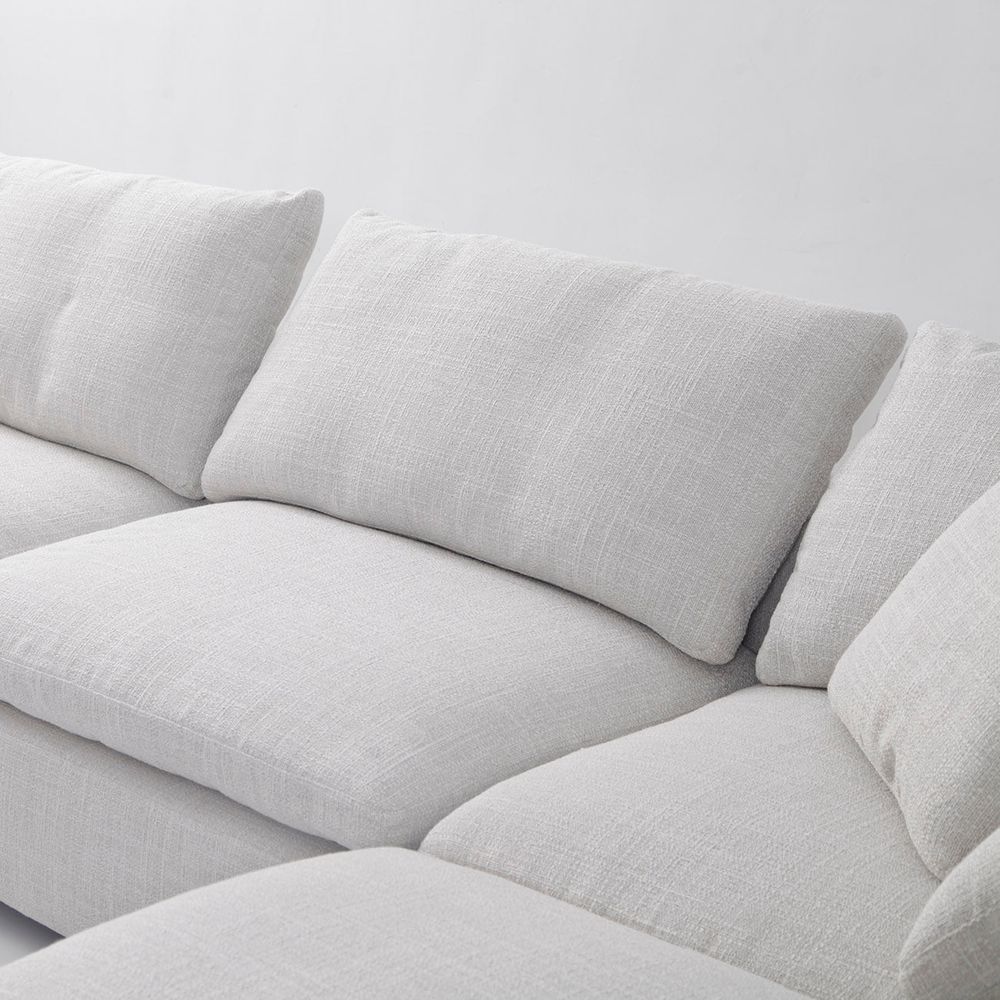 The Plushy Modular Sectional-France & Son-FYS1061LOWHT+FYS1061ROWHT+FYS1062OWHT-Sectionals3pc Sectional-3-France and Son