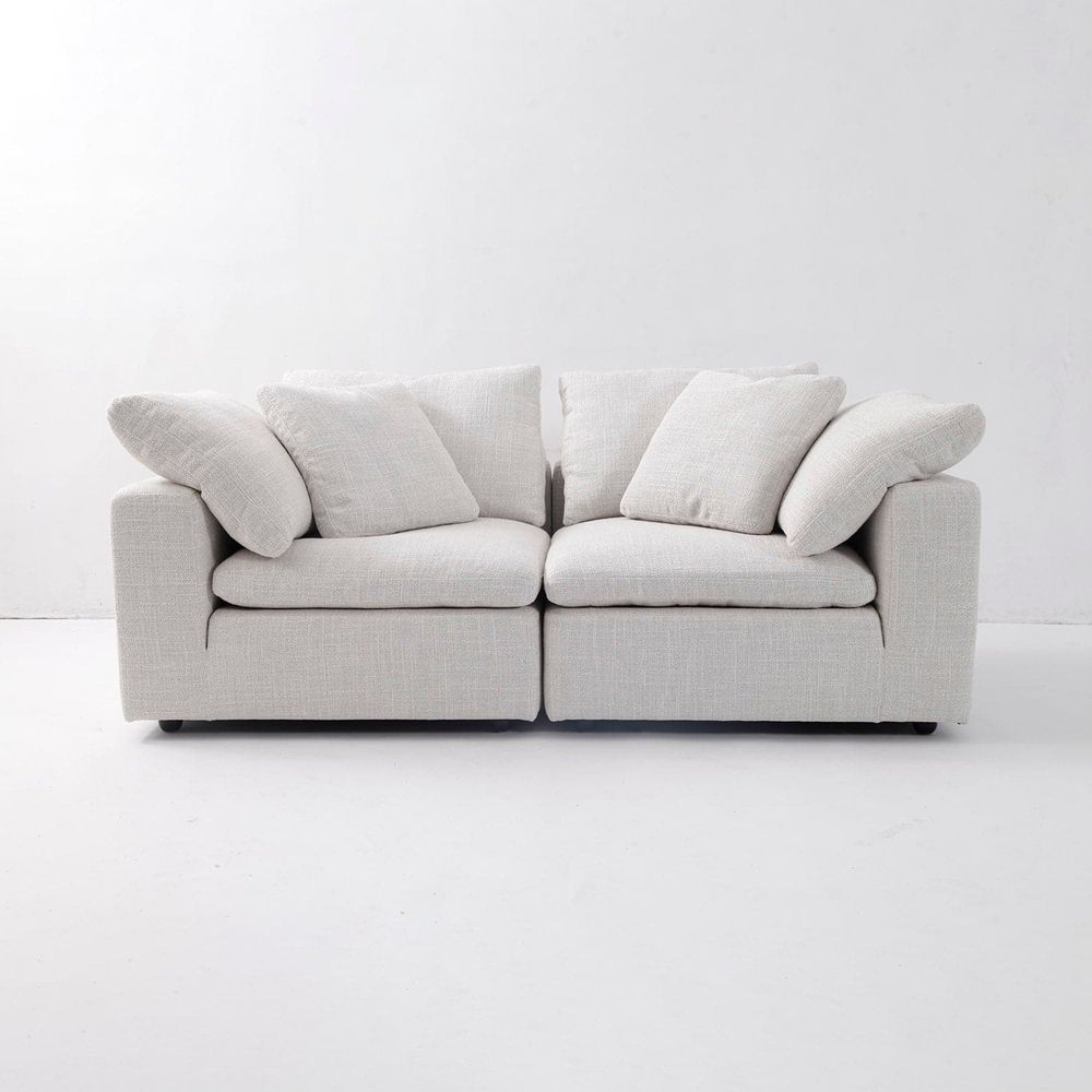 The Plushy Modular Sectional-France & Son-FYS1061LOWHT+FYS1061ROWHT-Sectionals2pc Sectional-7-France and Son