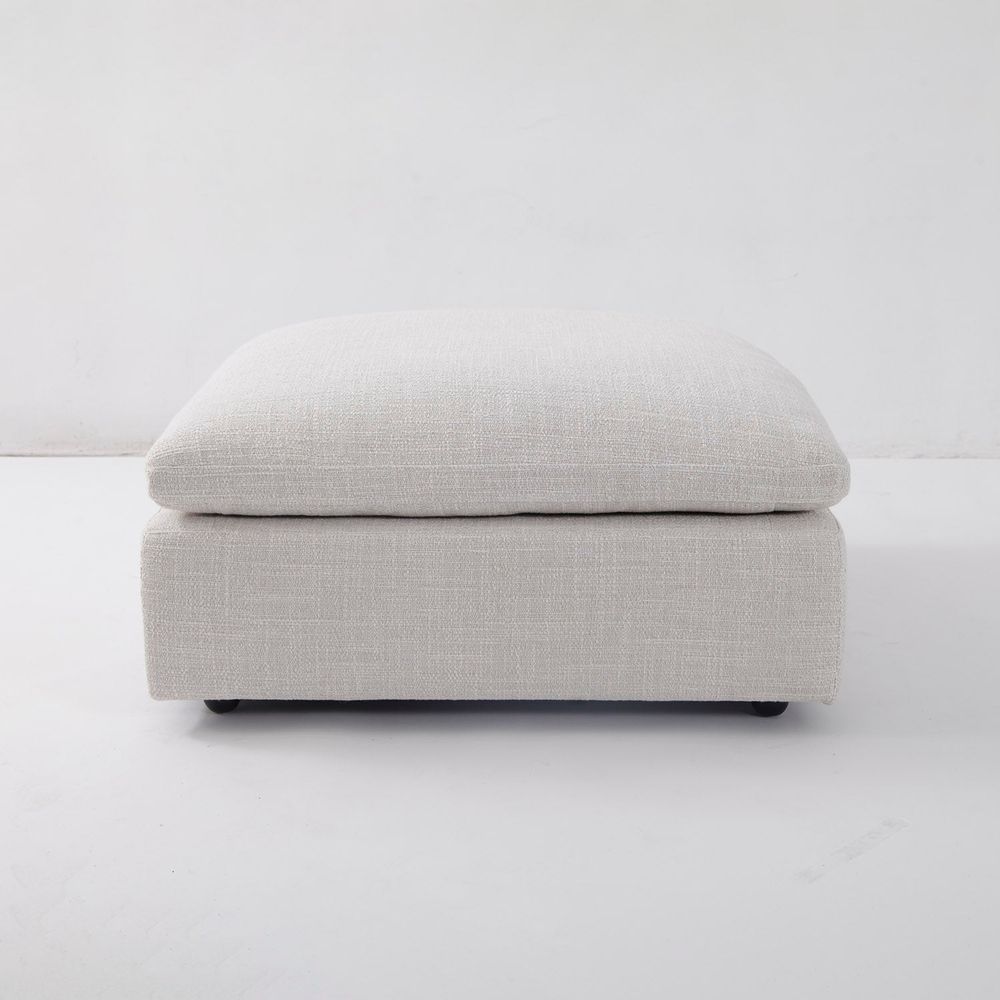 The Plushy Modular Sectional-France & Son-FYS1063OWHT-SectionalsOttoman-13-France and Son