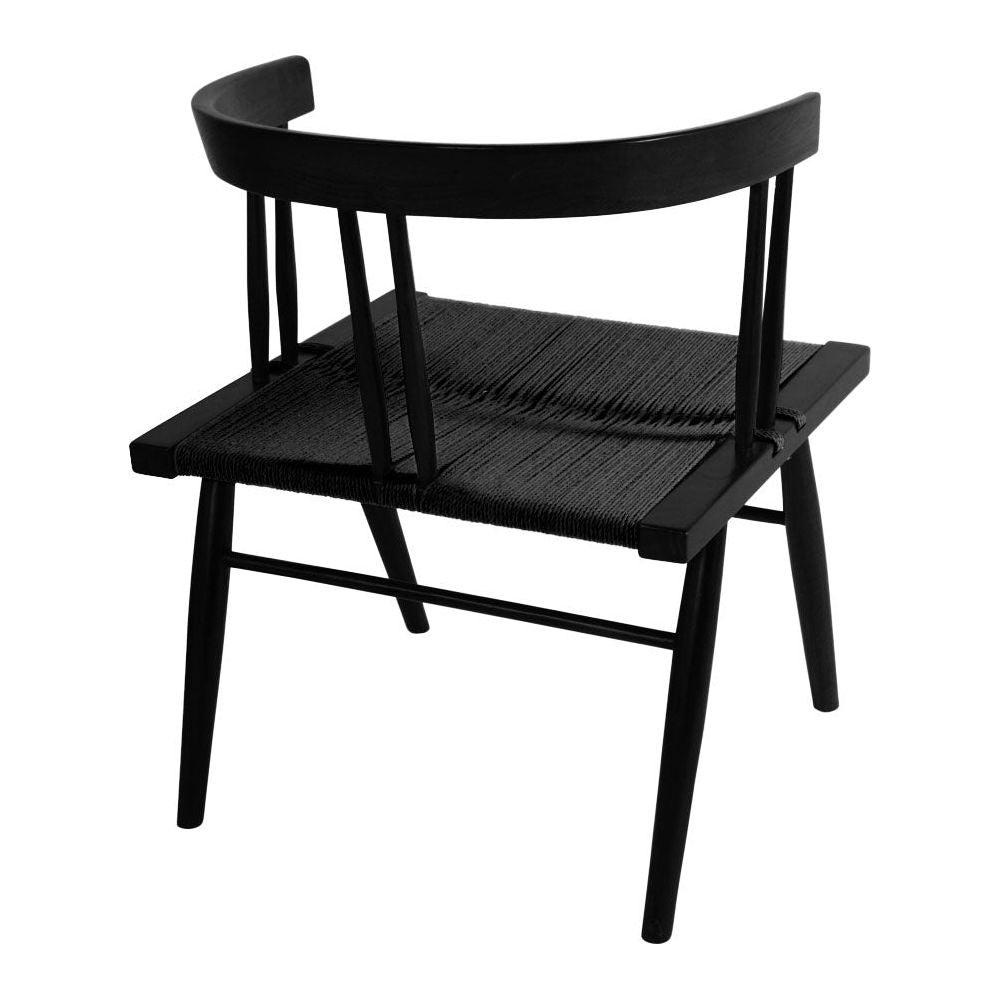 Naka Teak Chair - Black, Large
