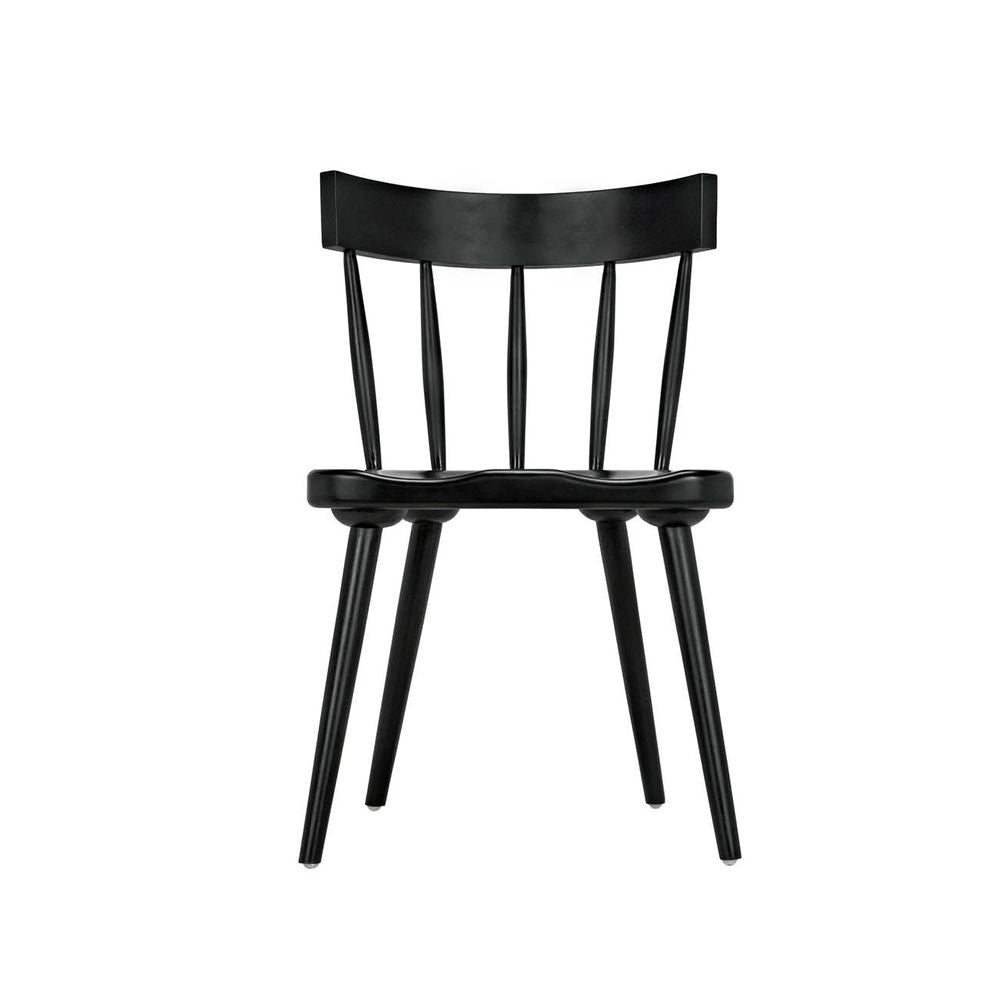 Dining Chairs Esme Chair, Hand Rubbed Black