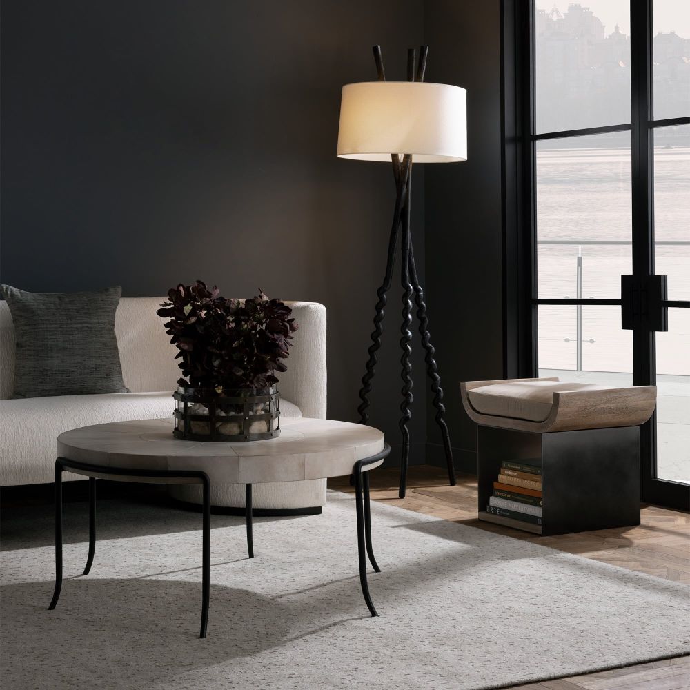 Decorative Objects Flow Centerpiece - Black