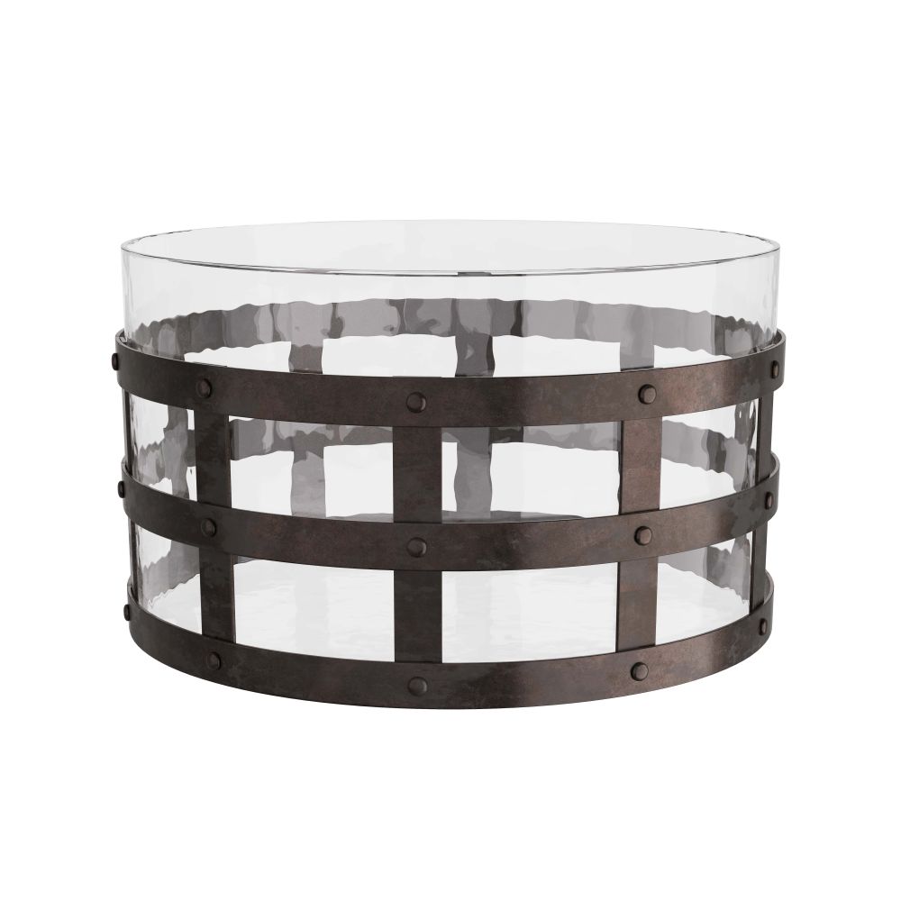 Decorative Objects Flow Centerpiece - Black