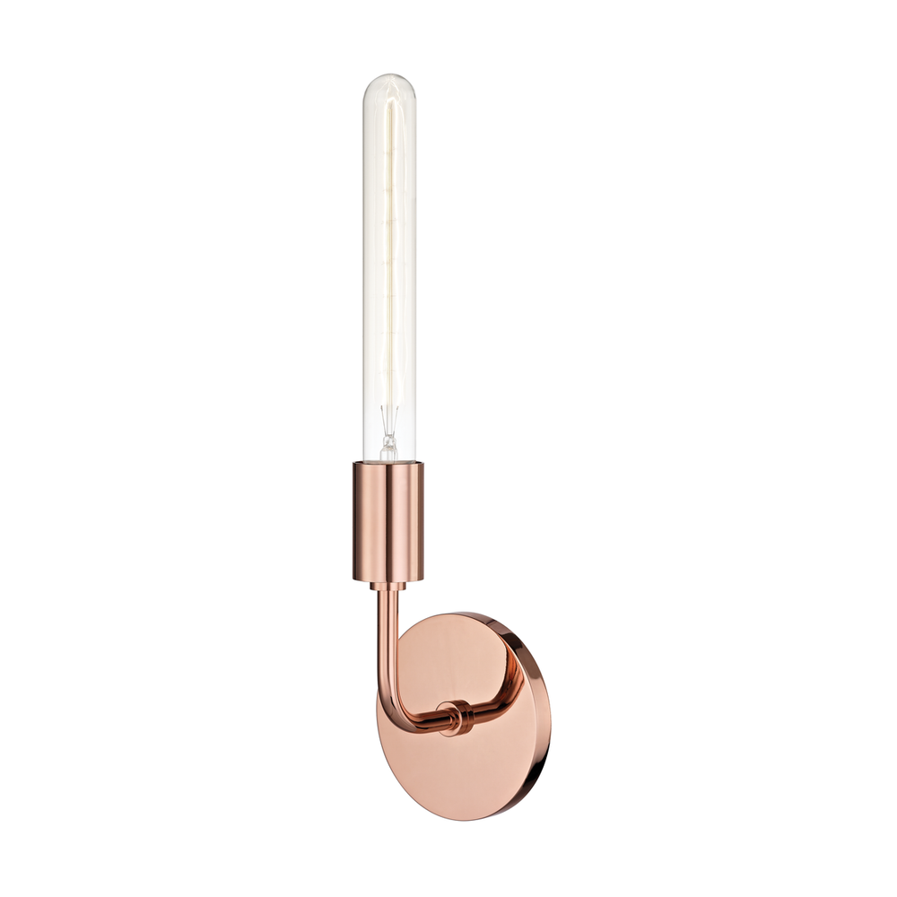 Ava Wall Sconce-Polished Copper