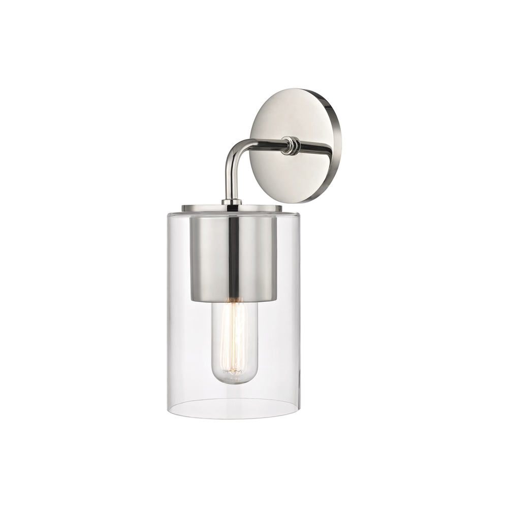 Lula Wall Sconce-Polished Nickel