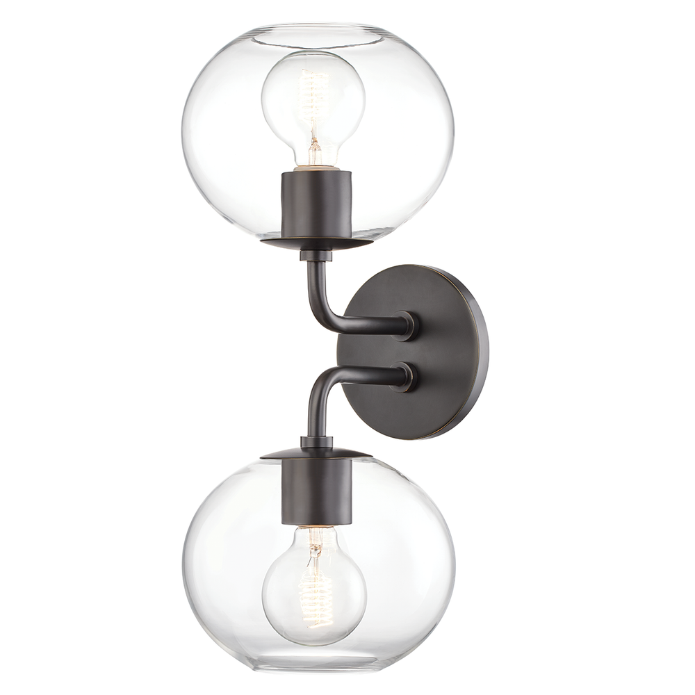 Margot Wall Sconce-Old Bronze