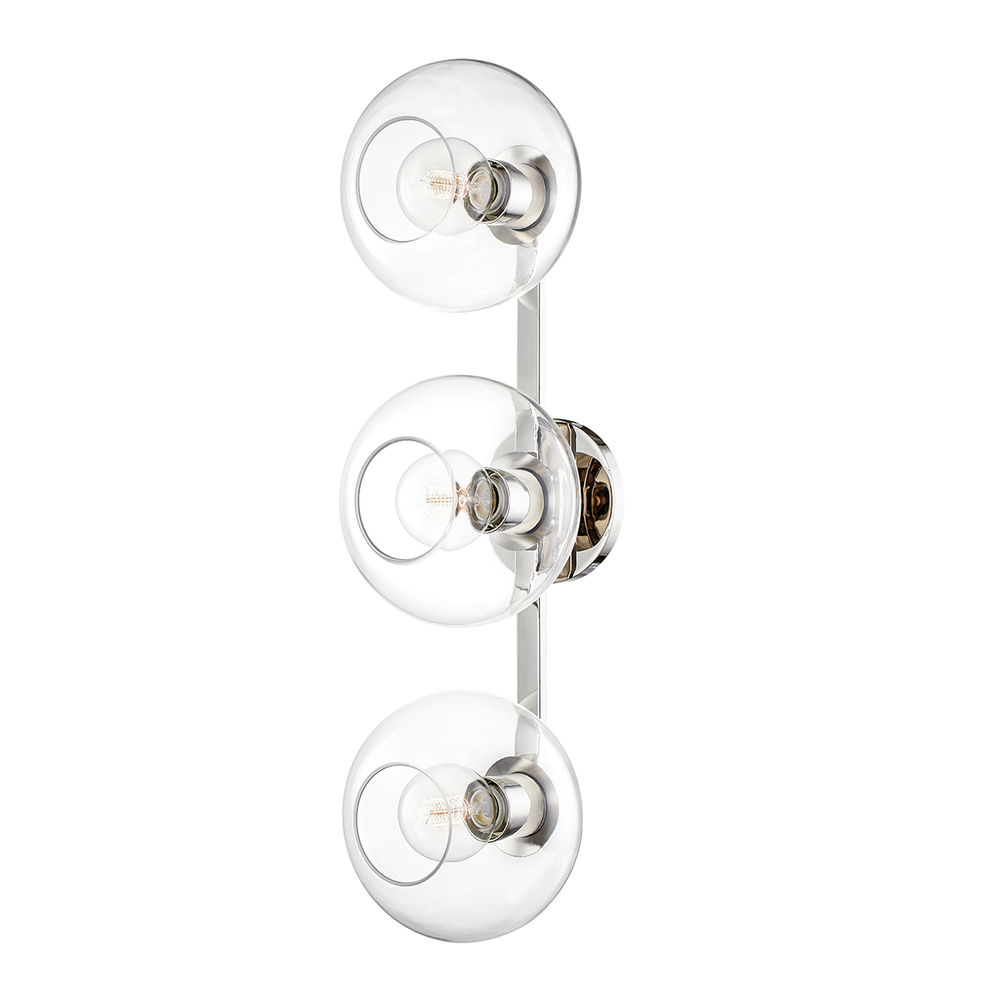 Margot Wall Sconce-Polished Nickel
