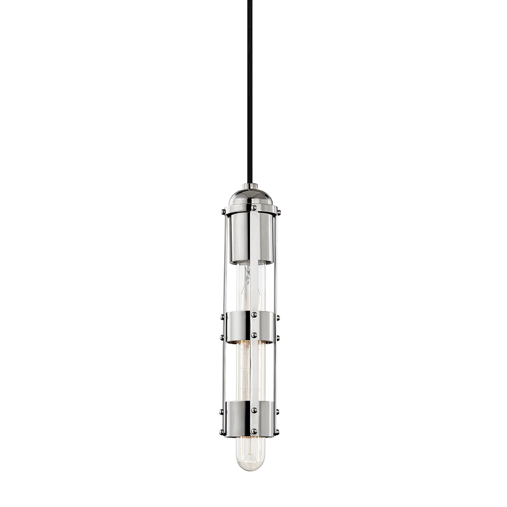 Violet Pendant-Polished Nickel