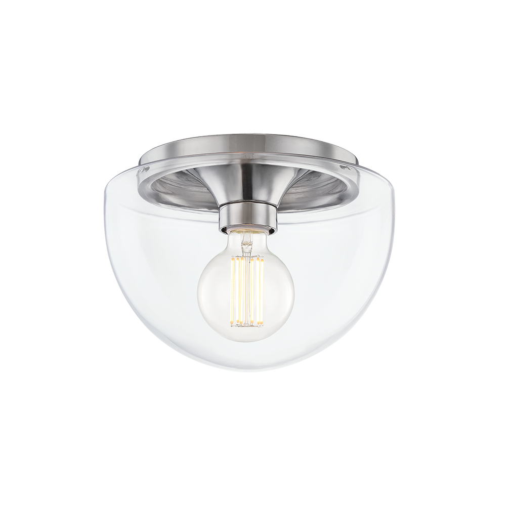 Grace Flush Mount-Polished Nickel