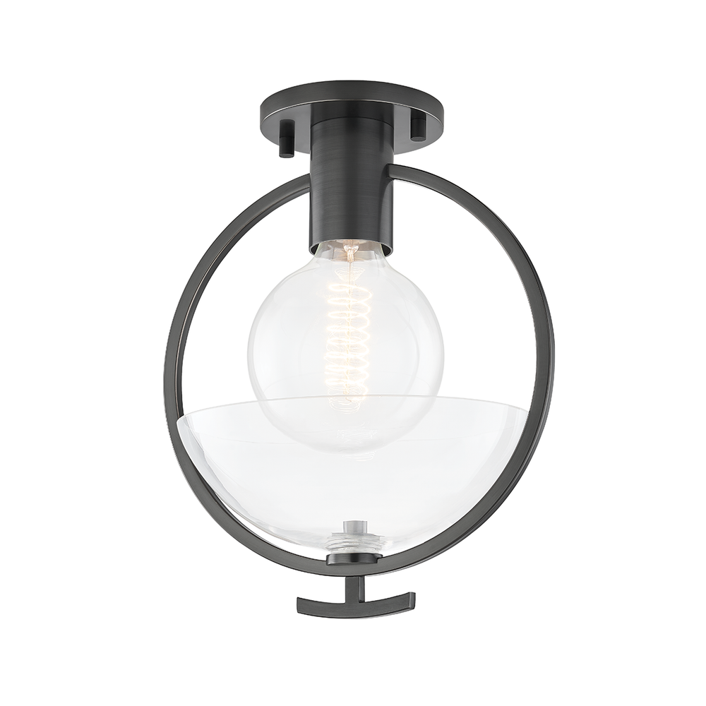 Ringo Semi Flush-Old Bronze