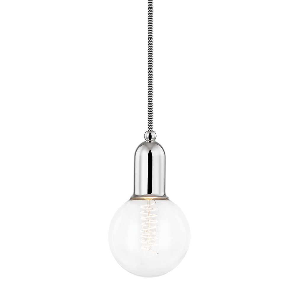 Bryce Pendant-Polished Nickel