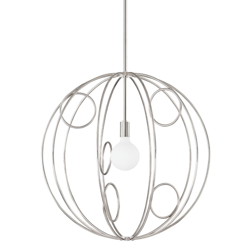 Alanis Pendant-Polished Nickel