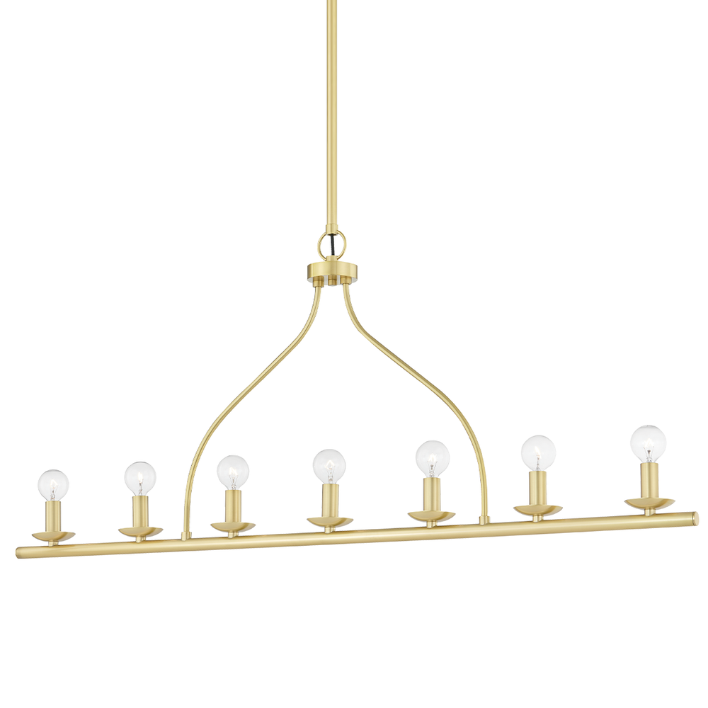 Kendra Linear-Aged Brass