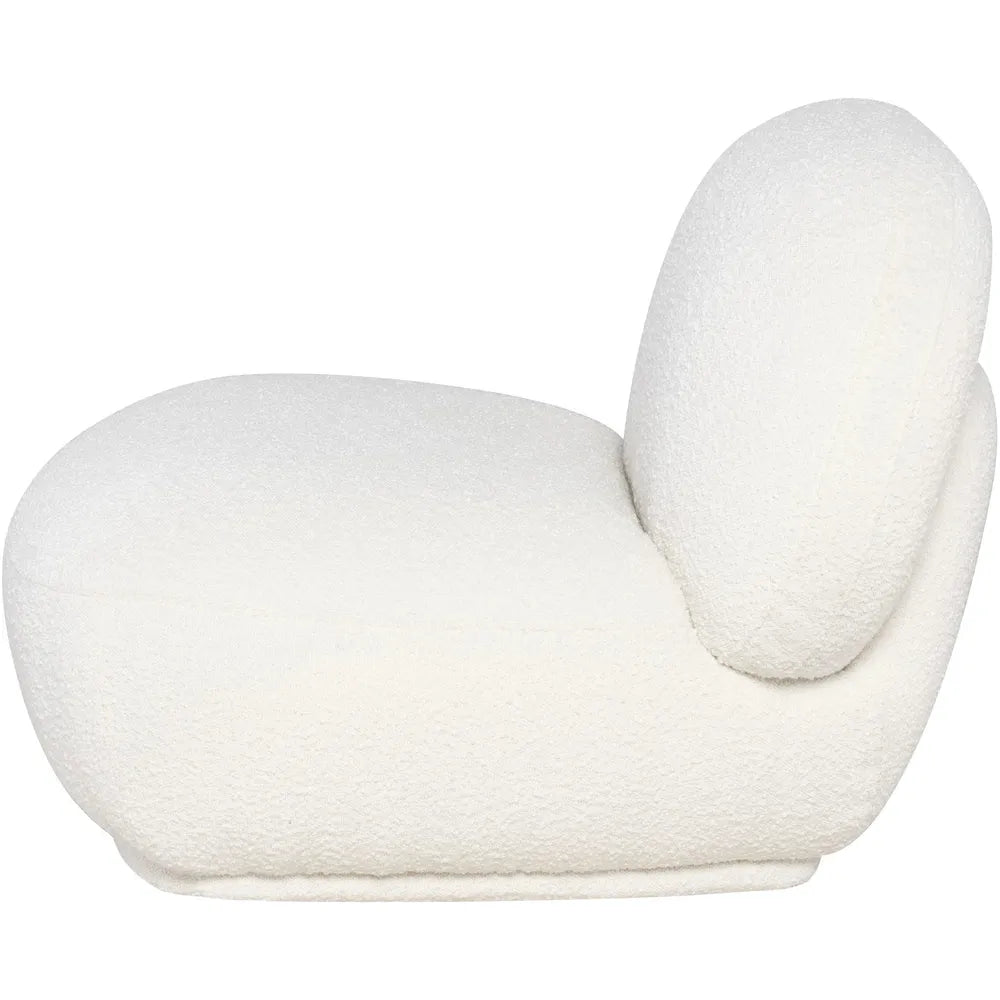 Seba Occasional Chair - Buttermilk Boucle