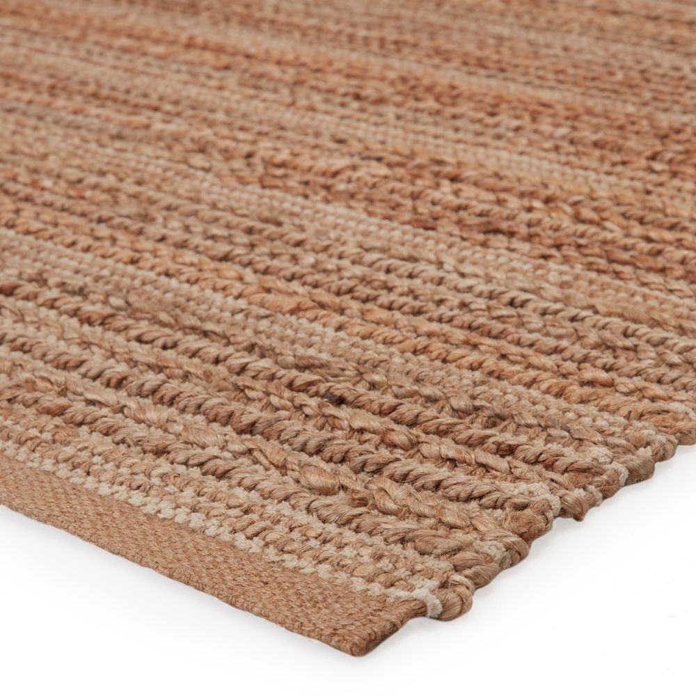 Runners Hank Natural Solid Tan/ White Runner Rug (2'6"X9')