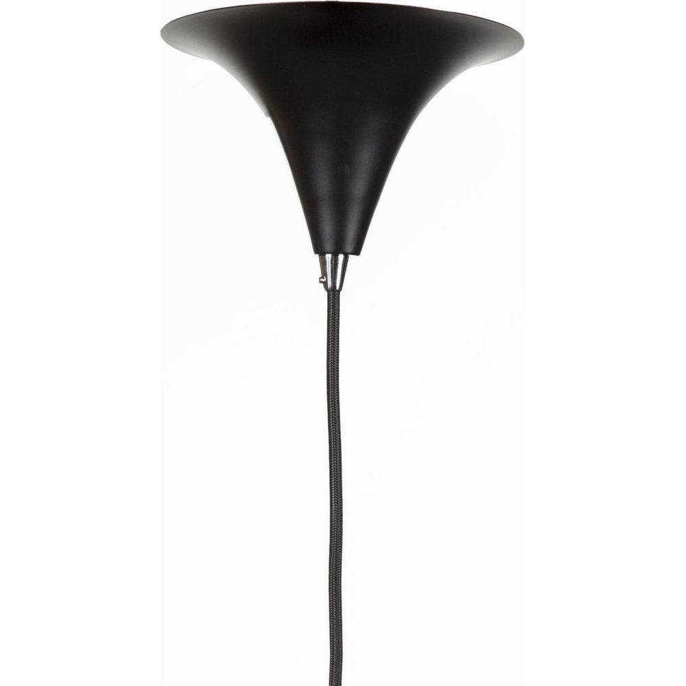 Mid Century Semi Pendant Lamp - Medium-France & Son-LBC018BLK-Pendants-6-France and Son