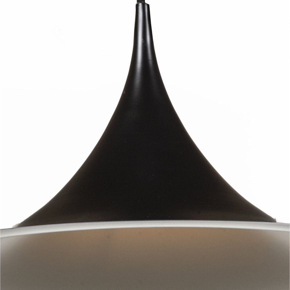 Mid Century Semi Pendant Lamp - Medium-France & Son-LBC018BLK-Pendants-5-France and Son