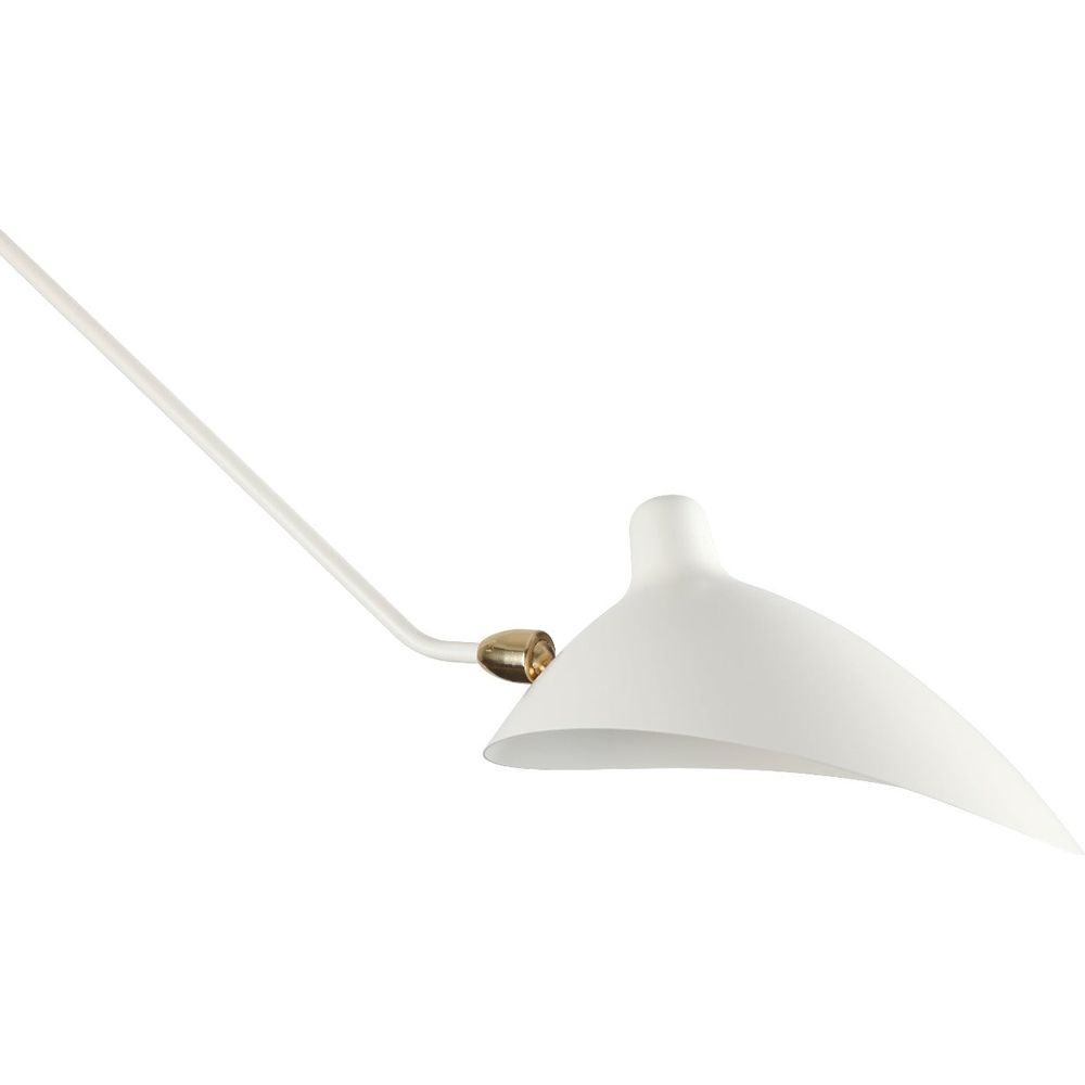MCL-SP5 Five Arm Spider Ceiling Lamp-France & Son-LBC042BLK-ChandeliersBlack-8-France and Son