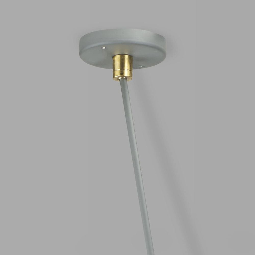 Serge Mouille Pendant Lamp - Grey-France & Son-LBC054ADGREY-Pendants-4-France and Son