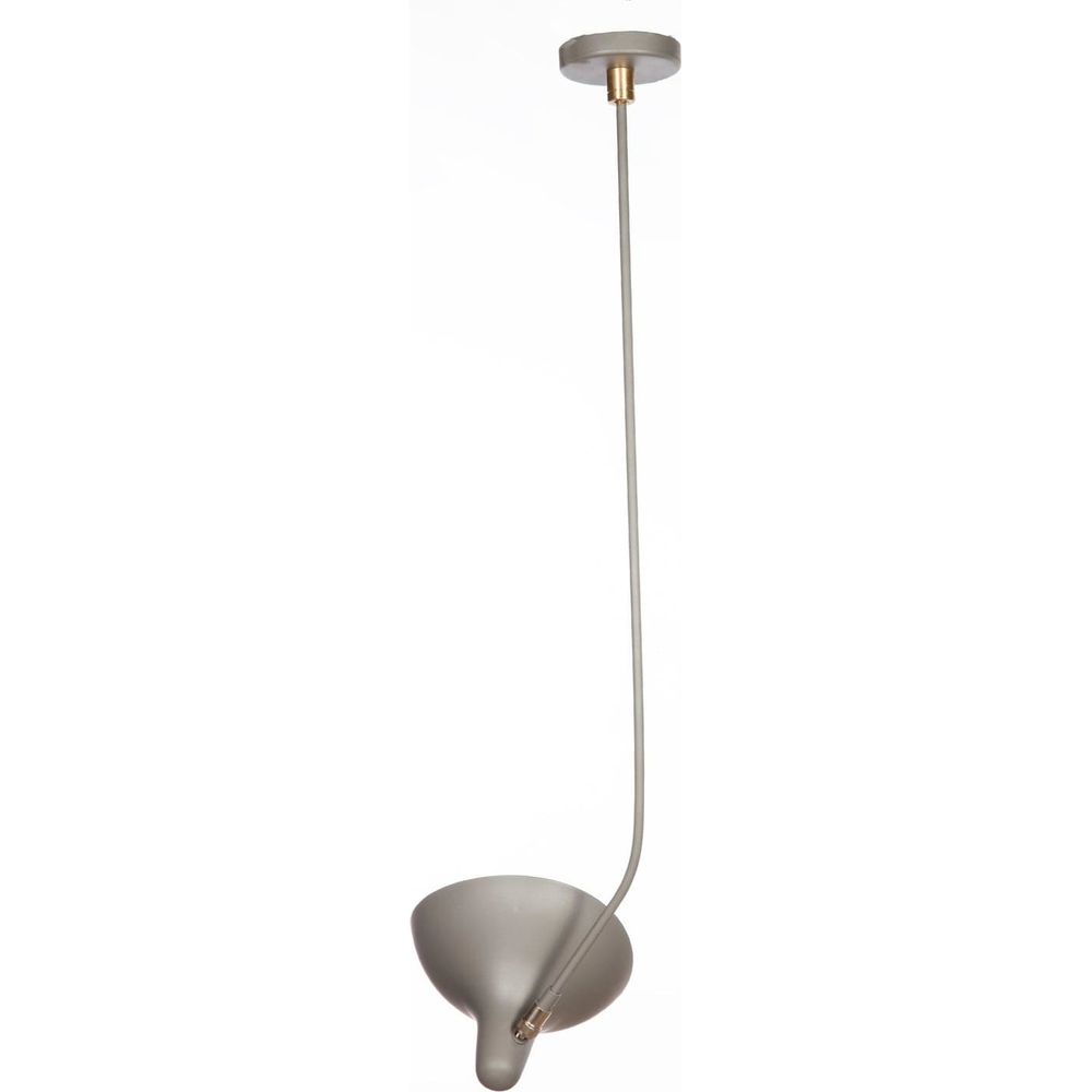 Serge Mouille Pendant Lamp - Grey-France & Son-LBC054ADGREY-Pendants-6-France and Son