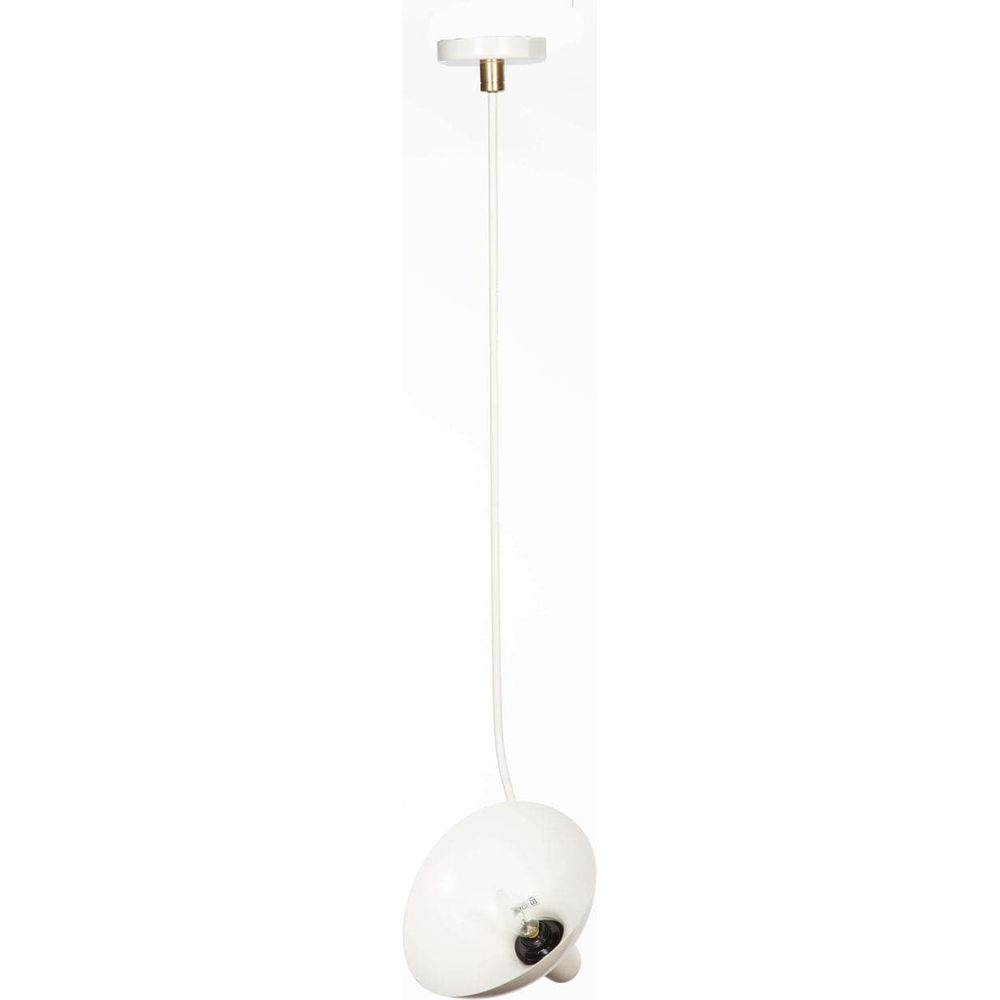 Mid Century Serge Pendant Lamp - White-France & Son-LBC054AWHT-Pendants-2-France and Son
