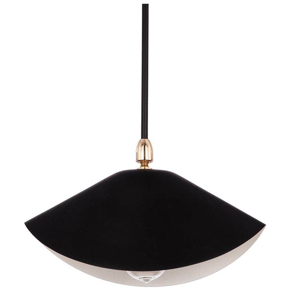 Serge Library Pendant Lamp - Black-France & Son-LBC060BLK-Pendants-4-France and Son