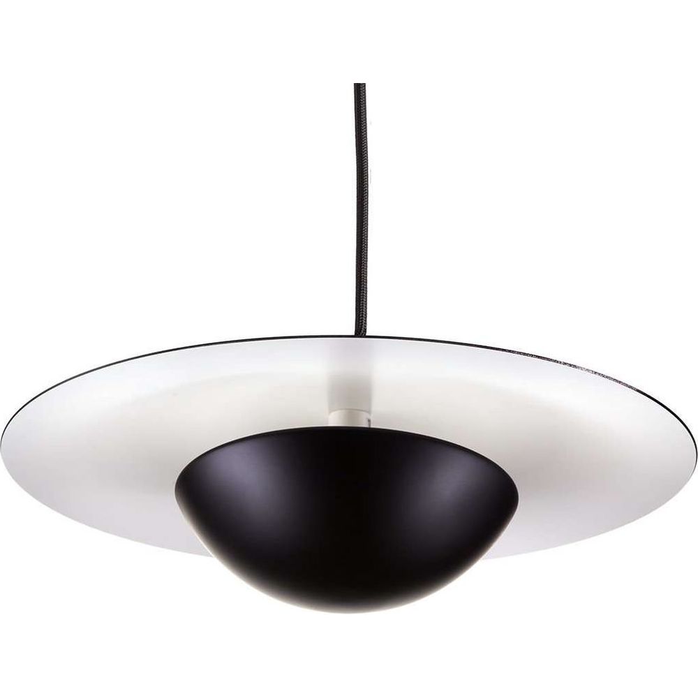 Mid Century Conical Pendant Lamp-France & Son-LBC091BBLK-Pendants-3-France and Son