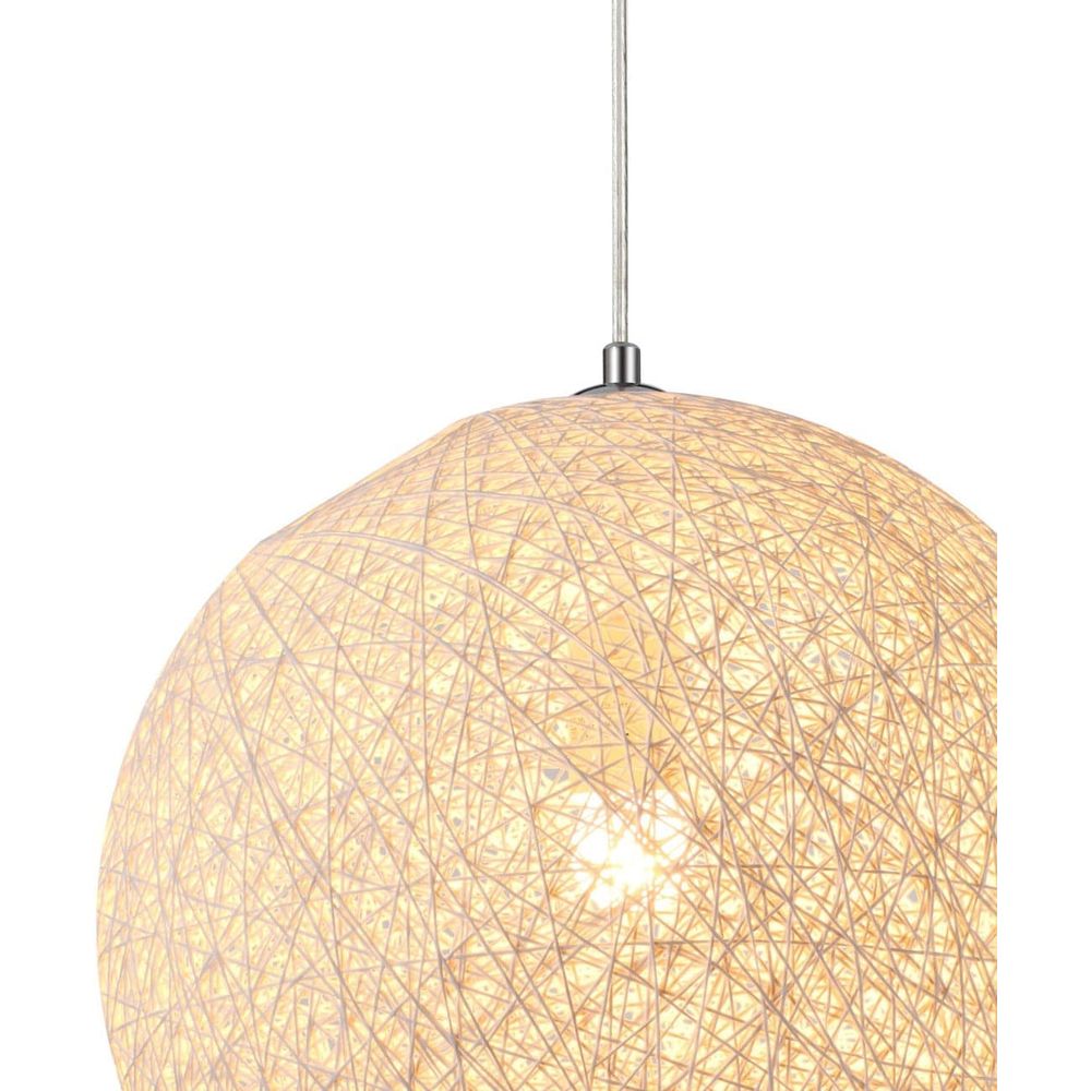 Random String Suspension Lamp-France & Son-LBC2002WHT-PendantsOriginal 16"-5-France and Son