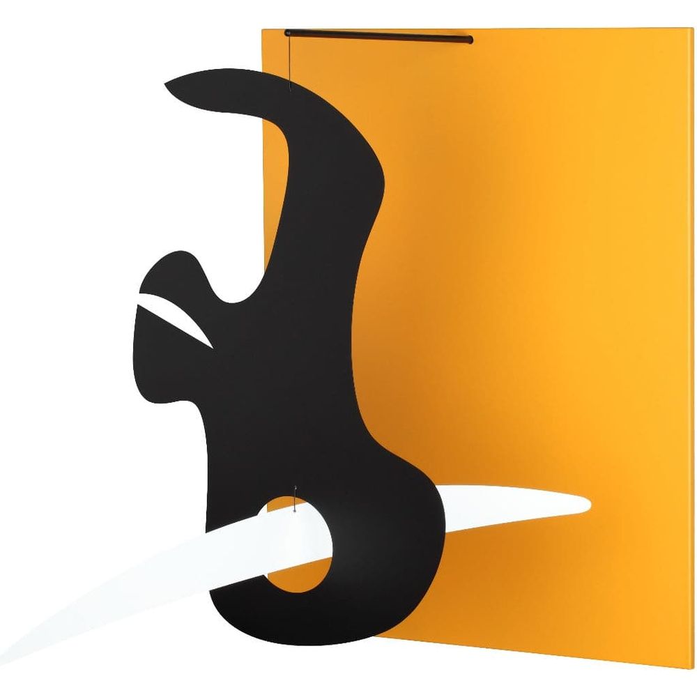Jaune Wall Sculpture Mobile-France & Son-LBD020BLK-Wall Art-2-France and Son