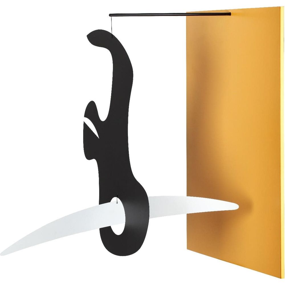 Jaune Wall Sculpture Mobile-France & Son-LBD020BLK-Wall Art-1-France and Son