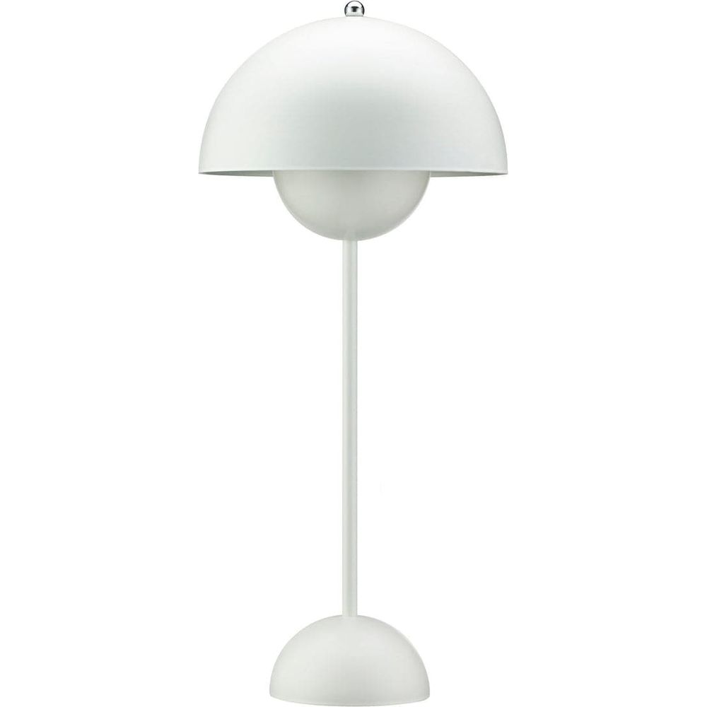 Mid Century Flowerpot Table Lamp VP3 - White-France & Son-LBT033WHT-Table Lamps-1-France and Son