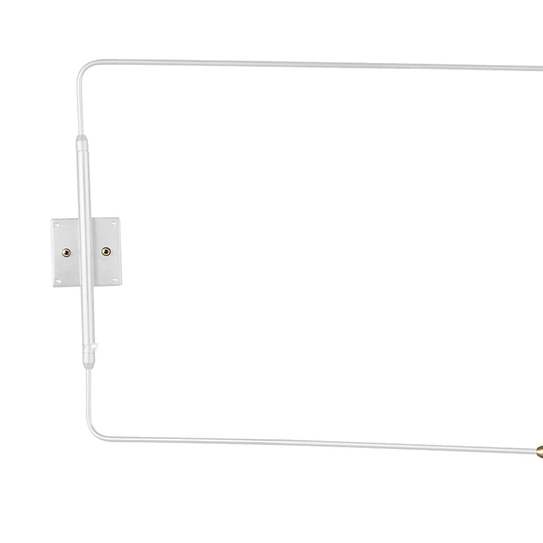 MSC-R2 Rotating Wall Sconce - White-France & Son-LBW031WHTD-Wall Lighting-5-France and Son