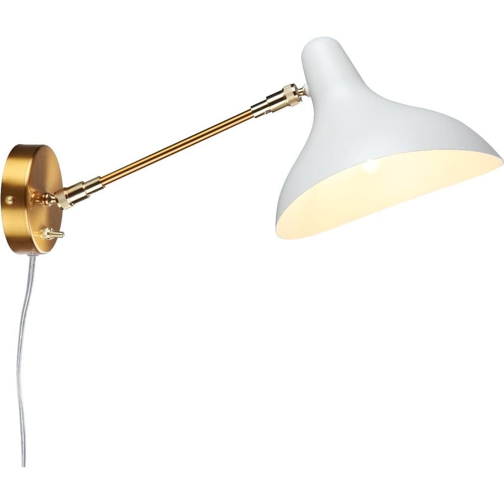 Mid Century Mantis Wall Sconce - White-France & Son-LBW051WHTNEW-Wall LightingWhite-3-France and Son