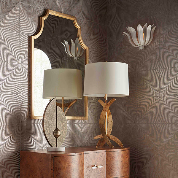 Wall Mirrors Lenwood Pagoda Mirror In Gold Leaf