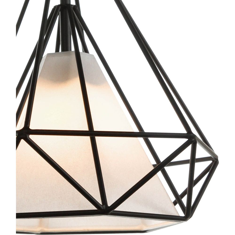 Modern Cormick Ceiling Lamp-France & Son-LM160PBLK-Pendants-6-France and Son