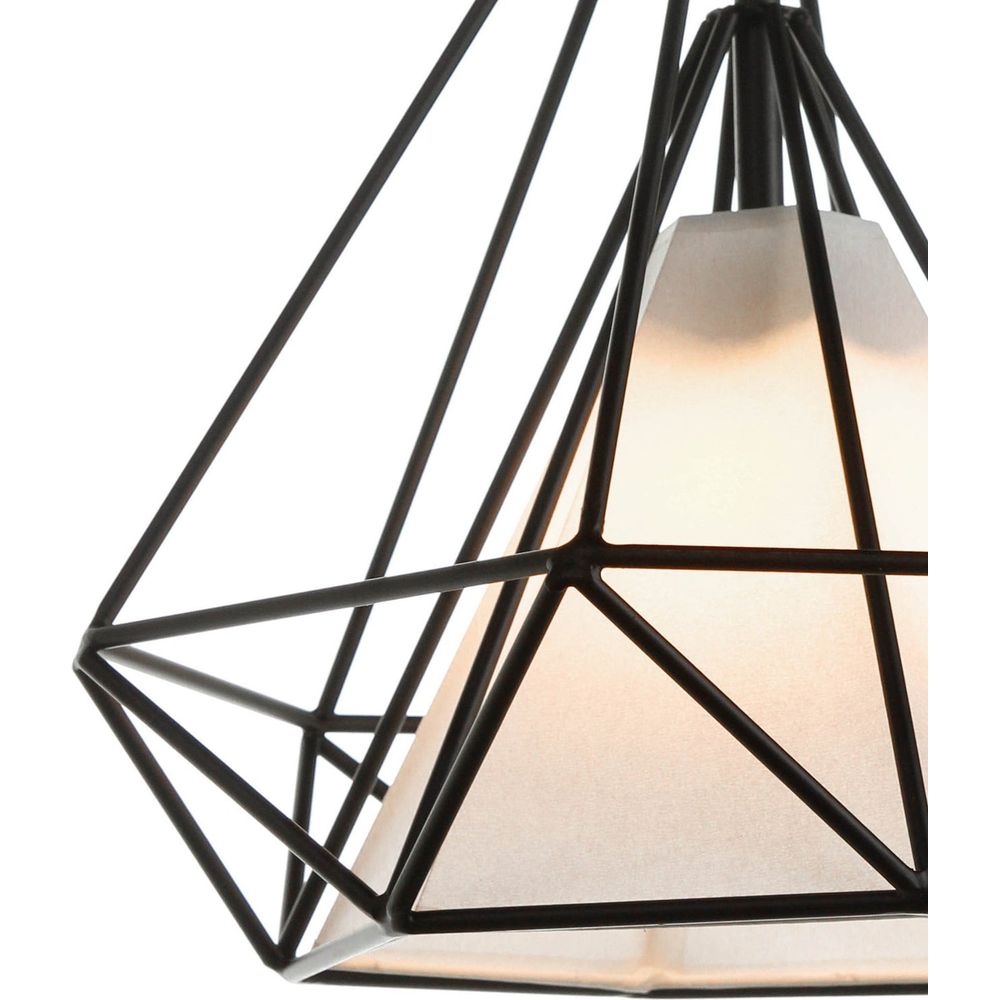 Modern Cormick Ceiling Lamp-France & Son-LM160PBLK-Pendants-5-France and Son