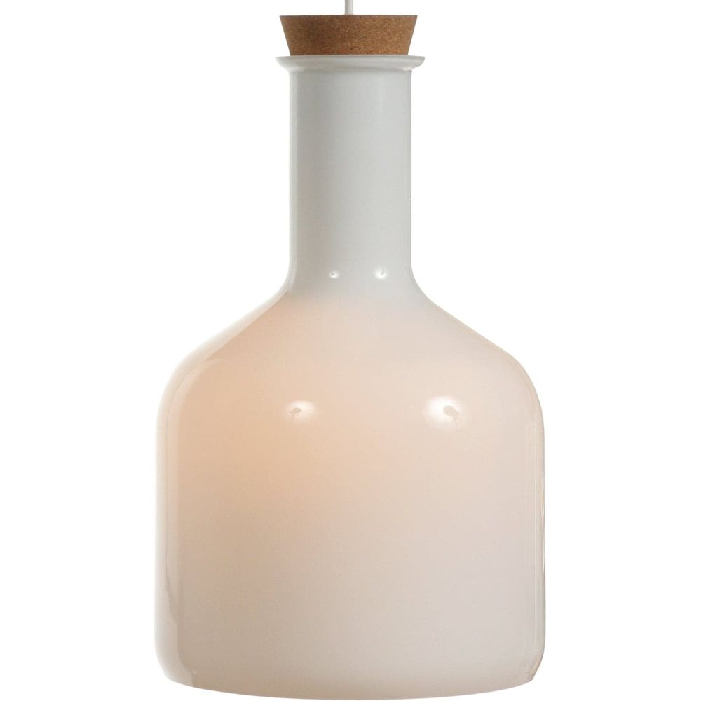 Modern Labware Pendant Lamp - Cylinder-France & Son-LM221PWHT-Pendants-4-France and Son