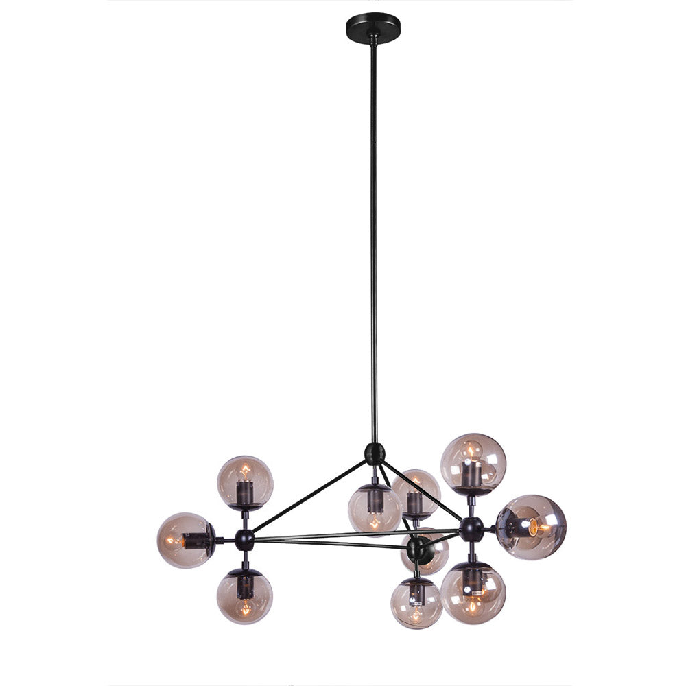 Moda Chandelier 10 Globe