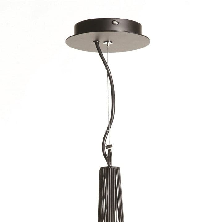 Modern Large Siena Pendant-France & Son-LM280PMBLK-Pendants-2-France and Son