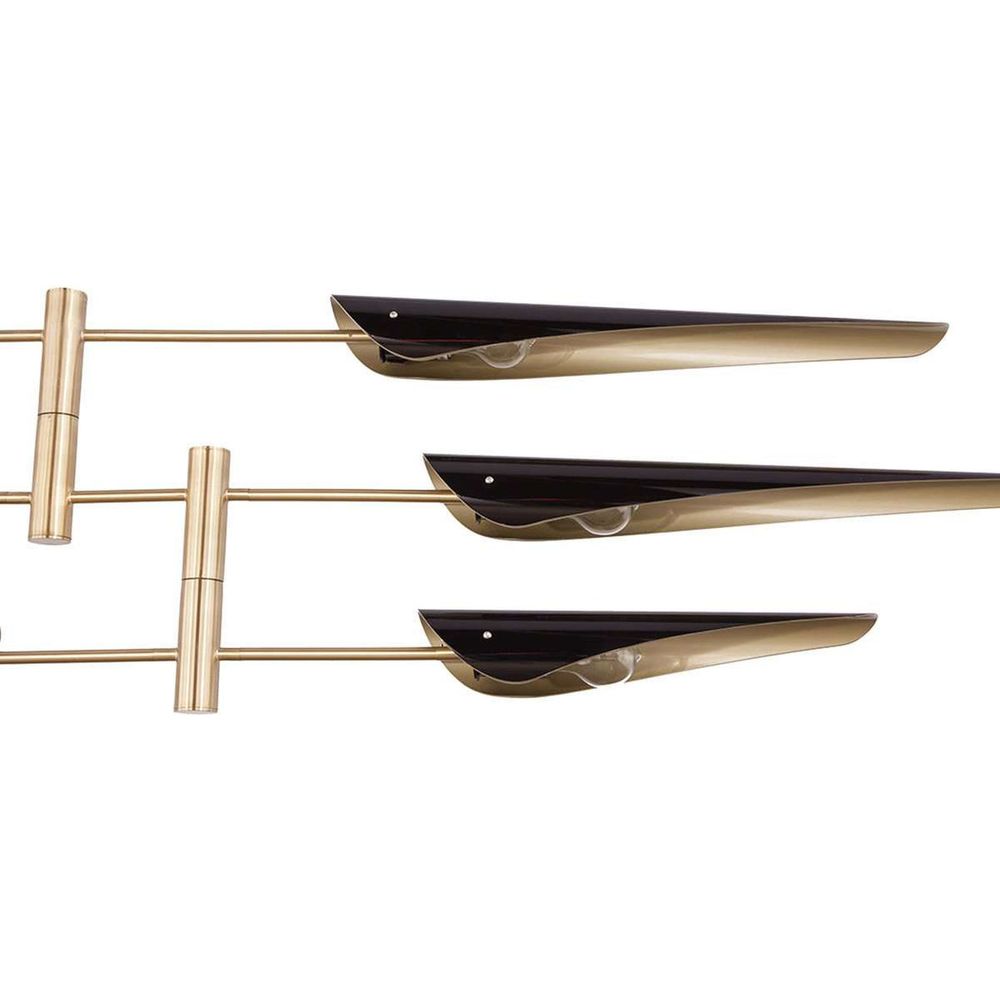 Modern Plato Mobile Chandelier-France & Son-LM4286PBLK-Chandeliers-3-France and Son