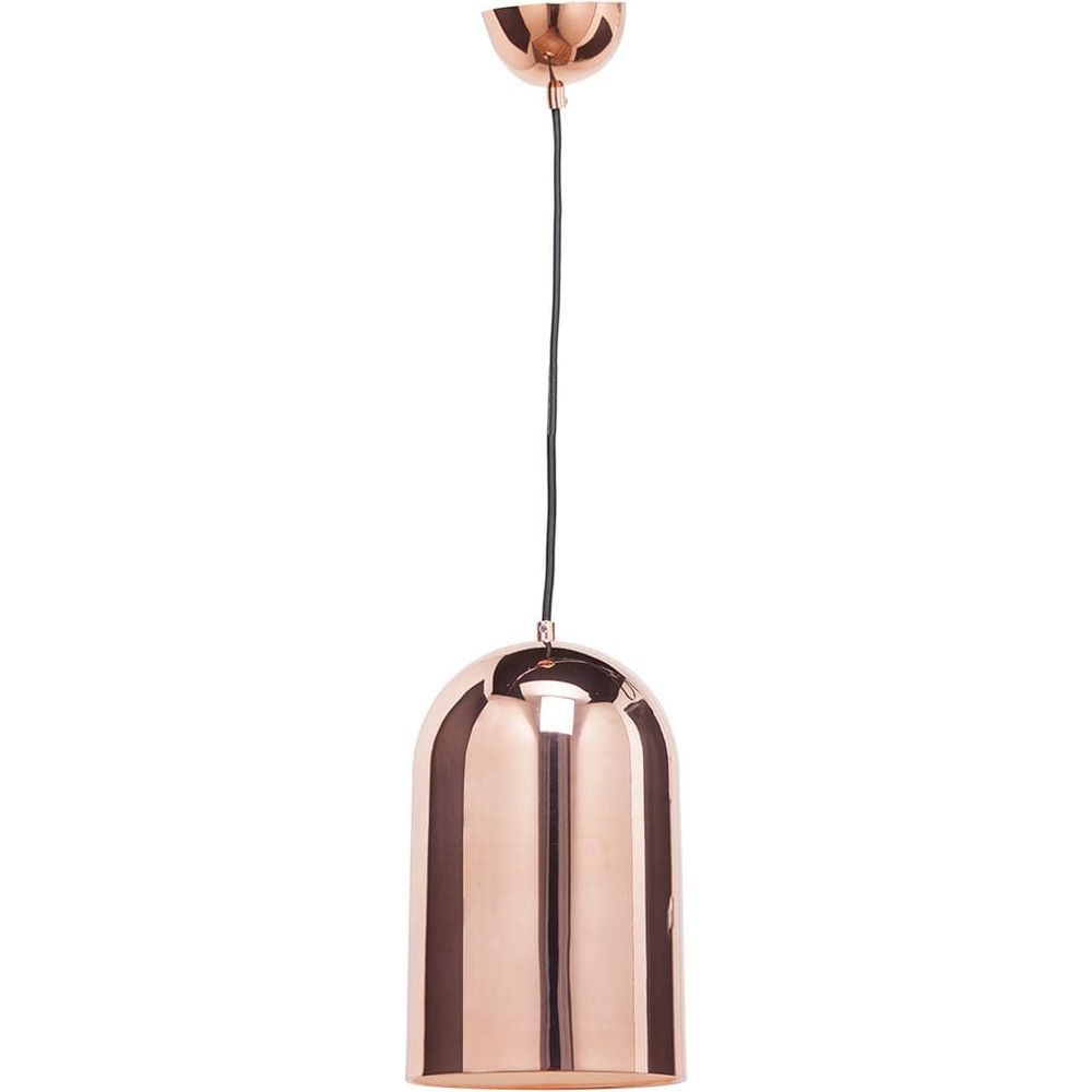 Dane Dome Mini Pendant Light - Rose Gold-France & Son-LM4507PGOLD-Pendants-1-France and Son