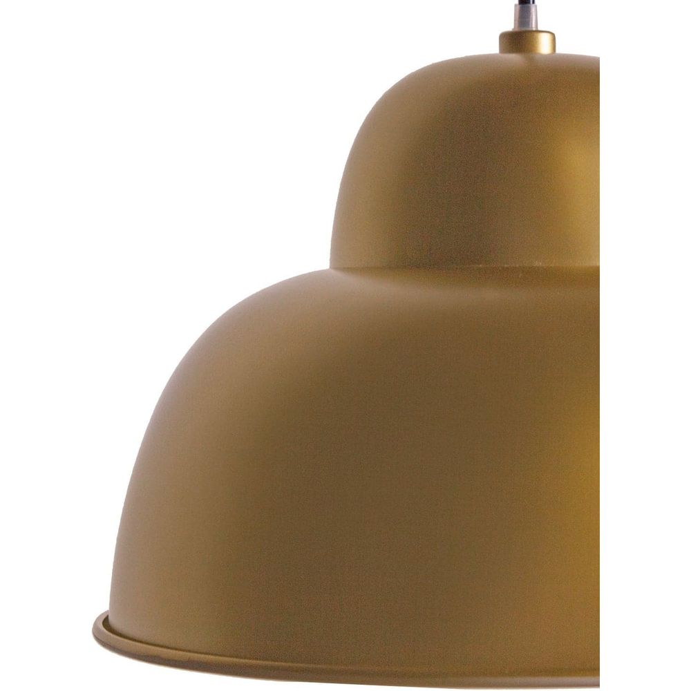 Golden Bell Domed Pendant Lamp-France & Son-LM6523RGOLD-Pendants-3-France and Son