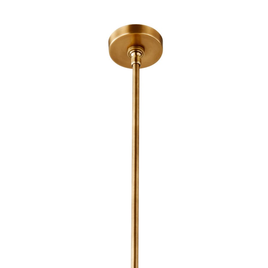 Vaccinium Branching Globe Linear Chandelier - Large-France & Son-LM9814PBRS-Chandeliers-2-France and Son