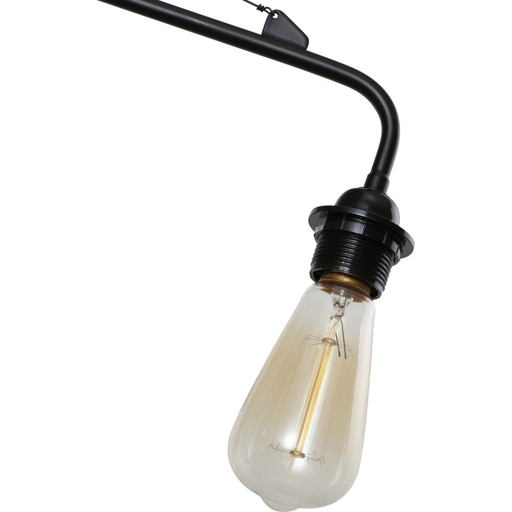 Jean Swing Arm Wall Lamp - Petite-France & Son-LN0051BLK-Wall Lighting-3-France and Son